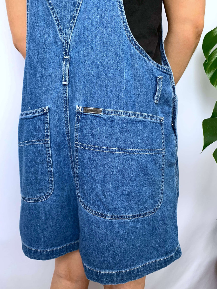 VINTAGE CALVIN KLEIN CARPENTER OVERALLS - 12