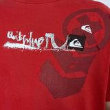 VINTAGE QUIKSILVER SCRIPT TEE - M