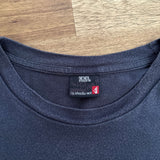 BAGGY VINTAGE QUIKSILVER SPELLOUT/LOGO TEE - XL/XXL
