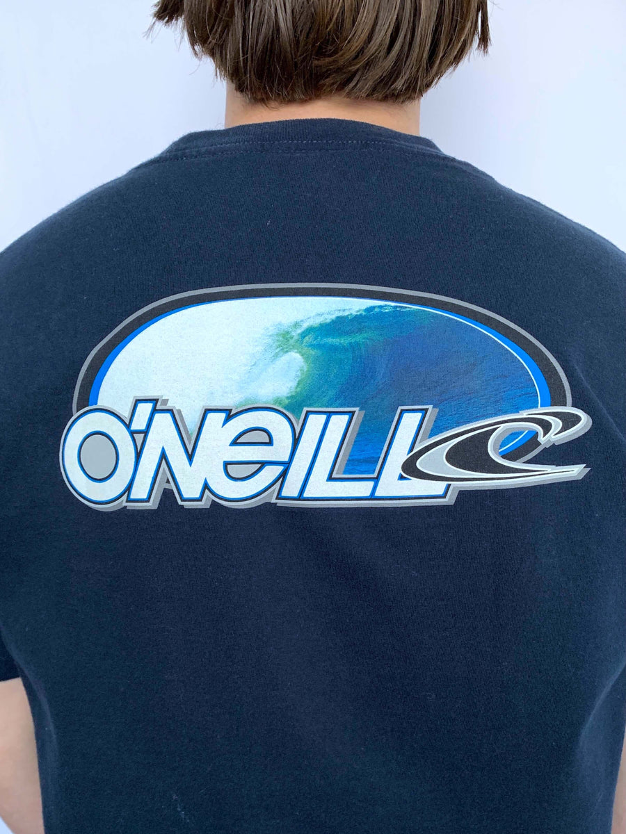 VINTAGE O'NEILL WAVE GRAPHIC TEE - L