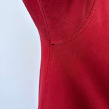 VINTAGE QUIKSILVER COLLAR SPELLOUT LONG SLEEVE TEE - M