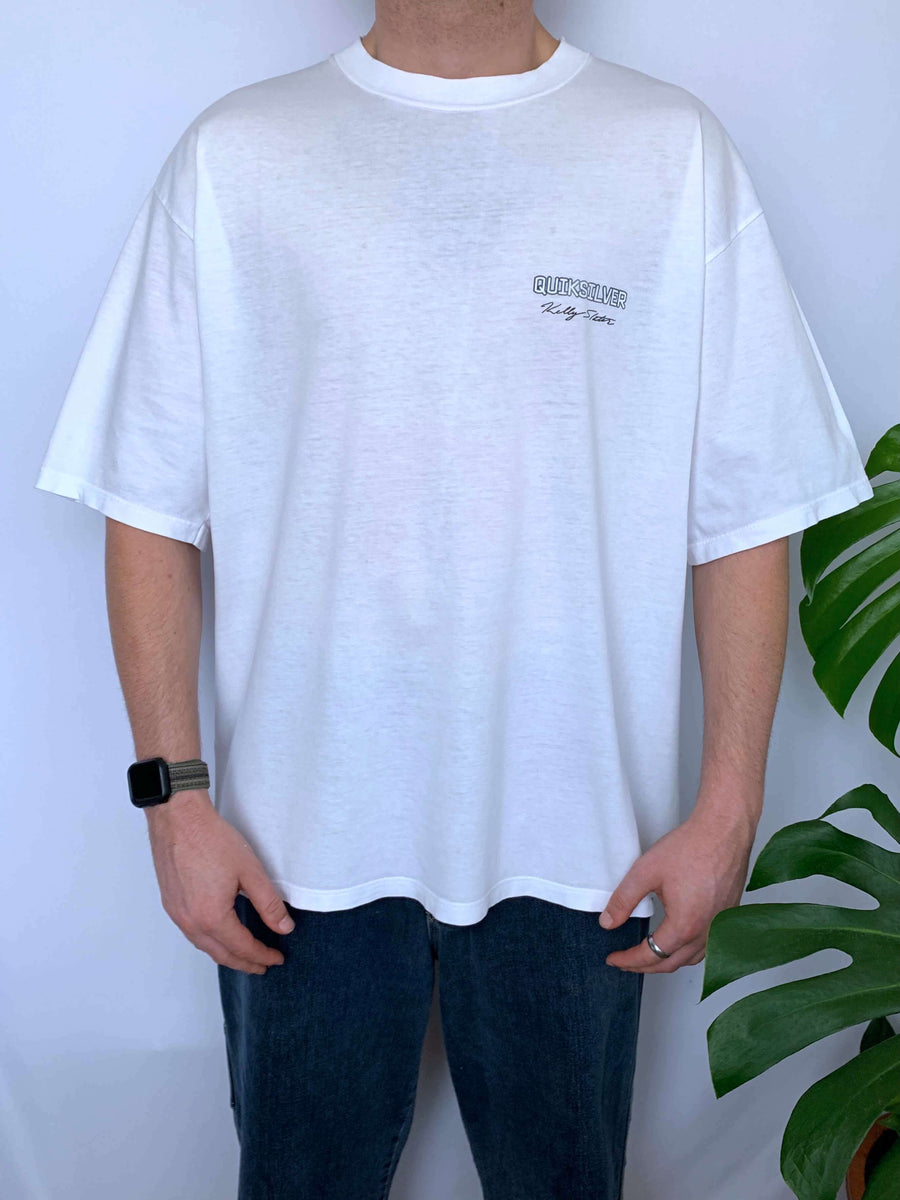 BAGGY 90S QUIKSILVER KELLY SLATER GRAPHIC TEE - XL