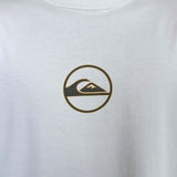 VINTAGE QUIKSILVER HUGE LOGO TEE - L