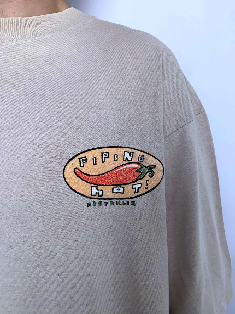 RARE VINTAGE PIPING HOT CHILLI TEE - XL/XXL