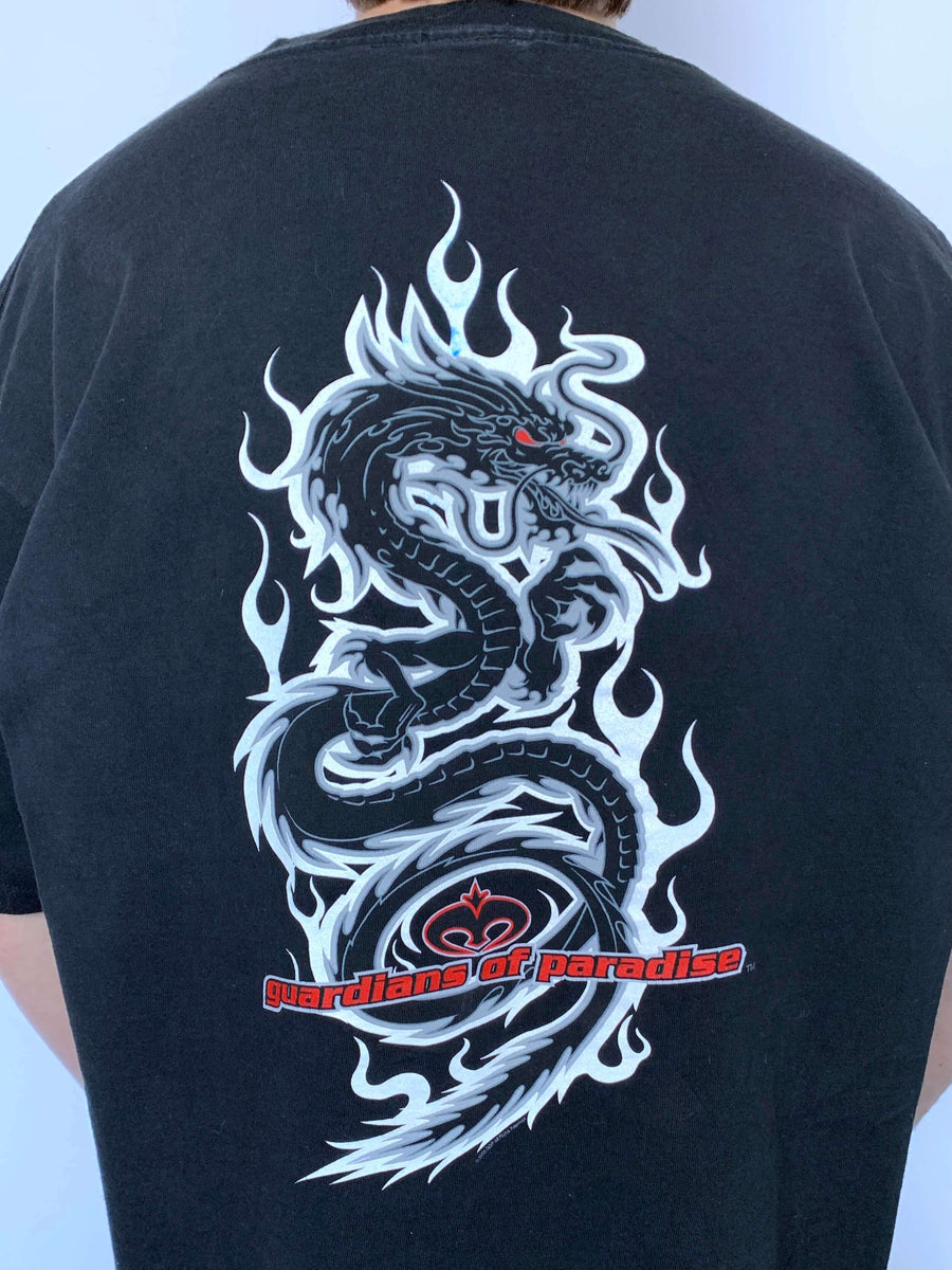 VINTAGE GUARDIANS OF PARADISE DRAGON TEE - XL