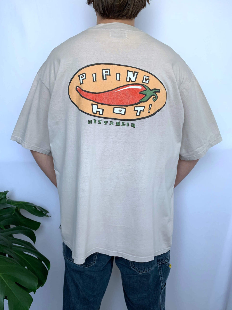 RARE VINTAGE PIPING HOT CHILLI TEE - XL/XXL