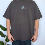 FADED VINTAGE BILLABONG BIG LOGO/SPELLOUT TEE - XXL