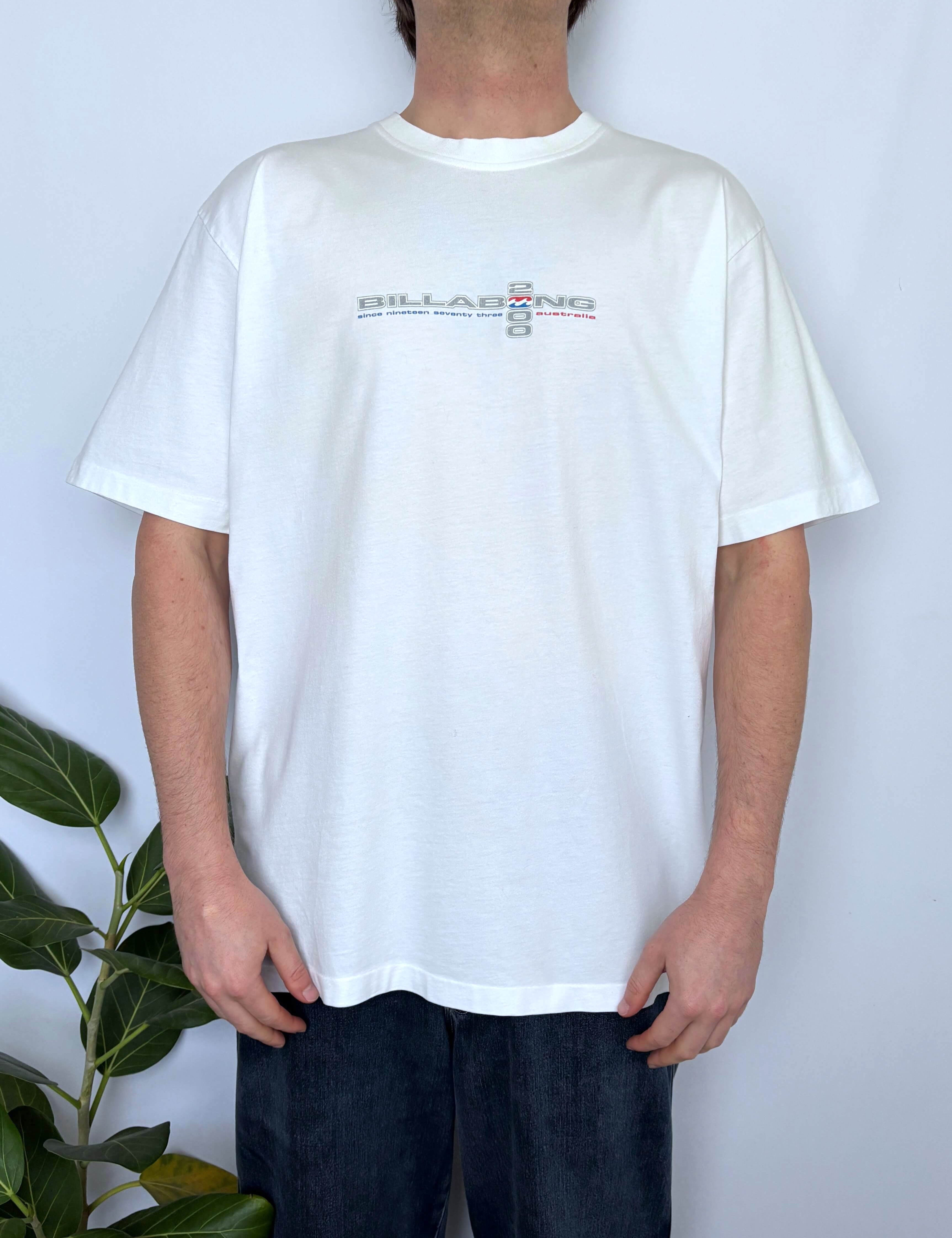 2000 BILLABONG GRAPHIC TEE - L