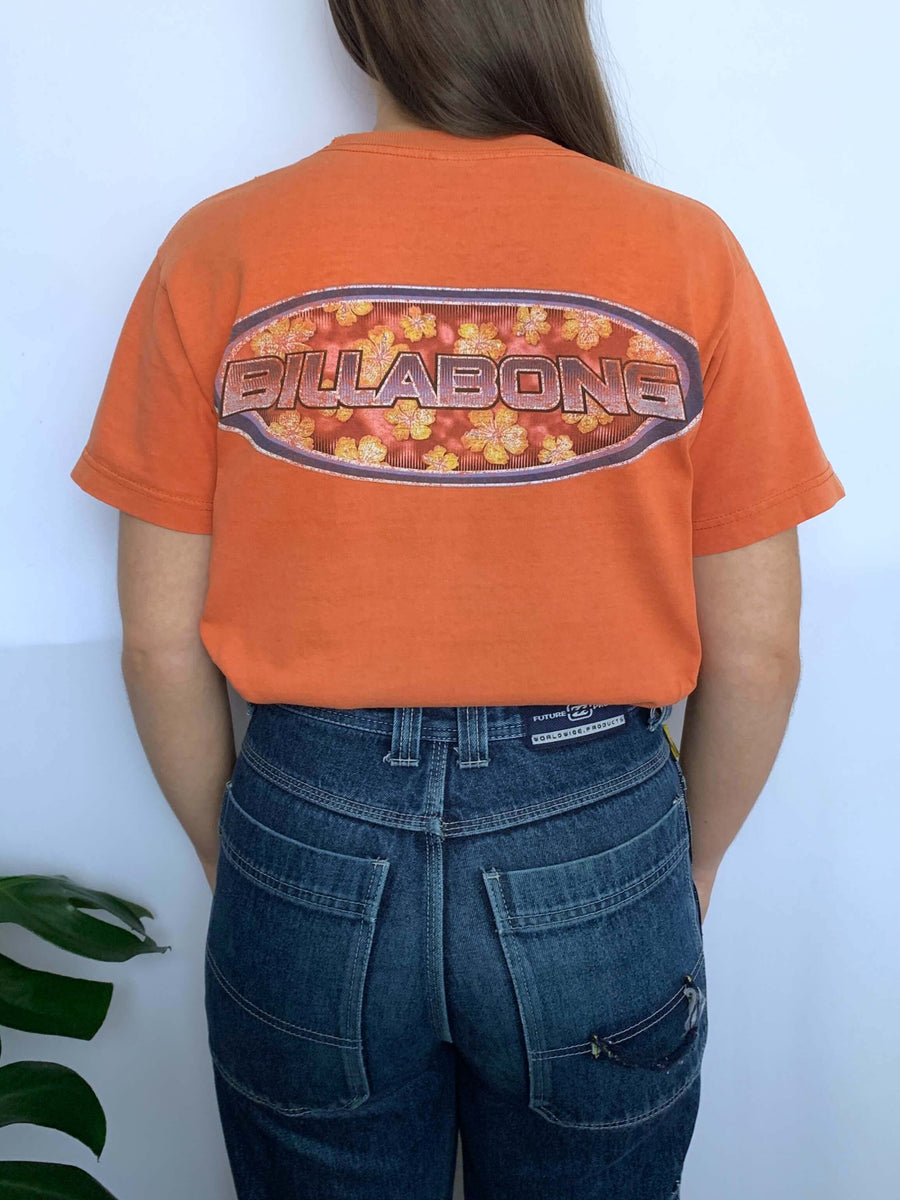 VINTAGE BILLABONG HIBISCUS TEE - 10