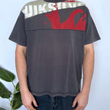 VINTAGE QUIKSILVER TWO-TONE TEE - M