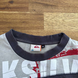 VINTAGE QUIKSILVER TWO-TONE TEE - M