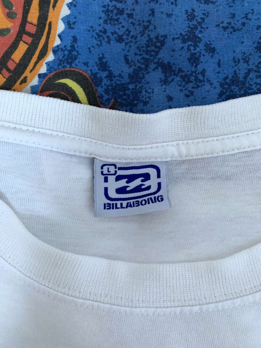 RARE VINTAGE BILLABONG DRAGON LONG SLEEVE TEE - XL