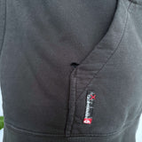 FADED VINTAGE QUIKSILVER EMBROIDERED HOODIE - XL
