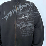 FADED VINTAGE BILLABONG ZIP-UP SWEATSHIRT - L