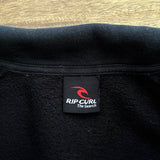 FADED VINTAGE RIP CURL ZIP-UP SWEATSHIRT - L