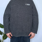 VINTAGE O'NEILL EMBROIDERED FLEECE JUMPER - L