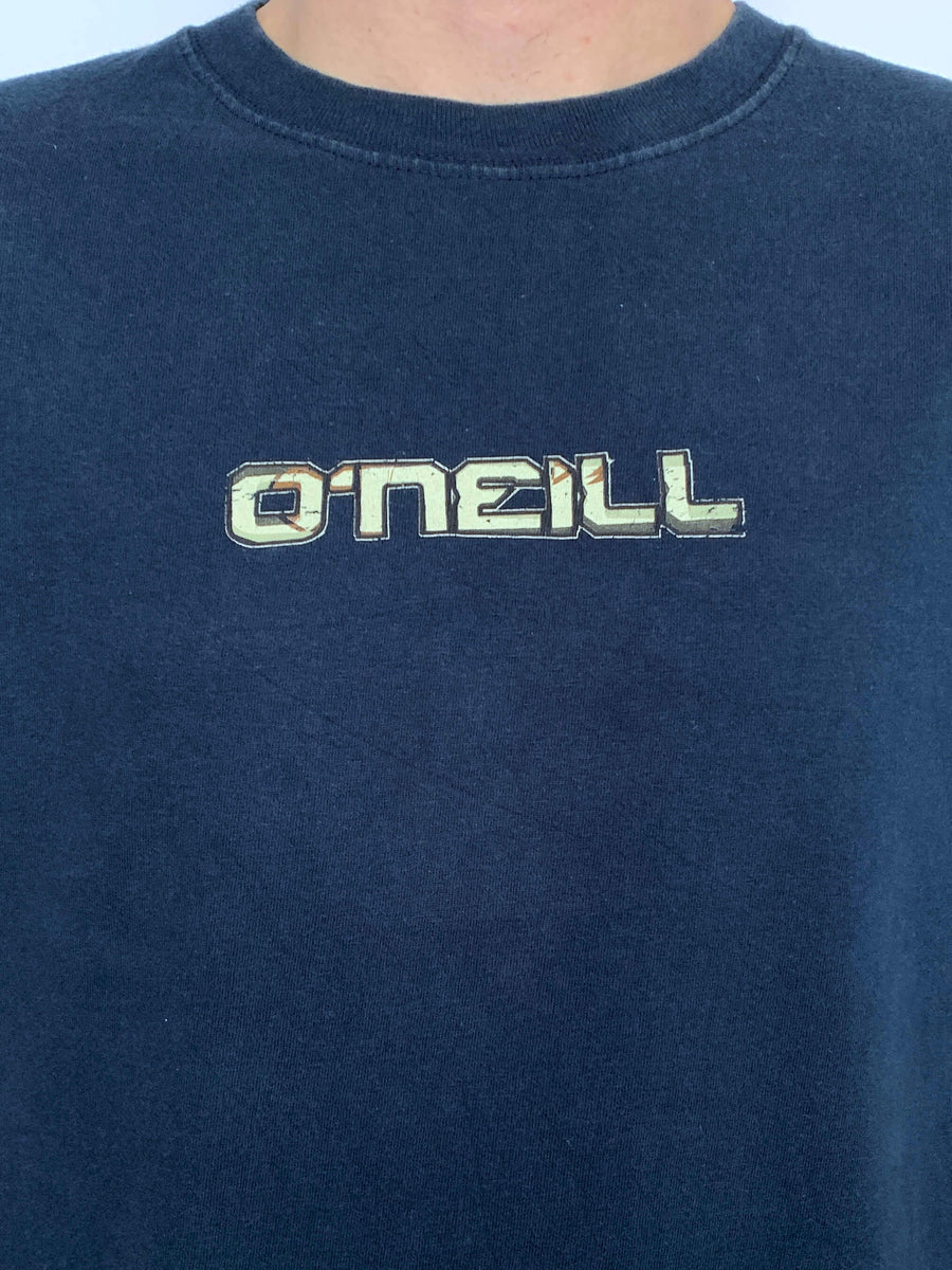 VINTAGE O'NEILL SPELLOUT/LOGO TEE - L