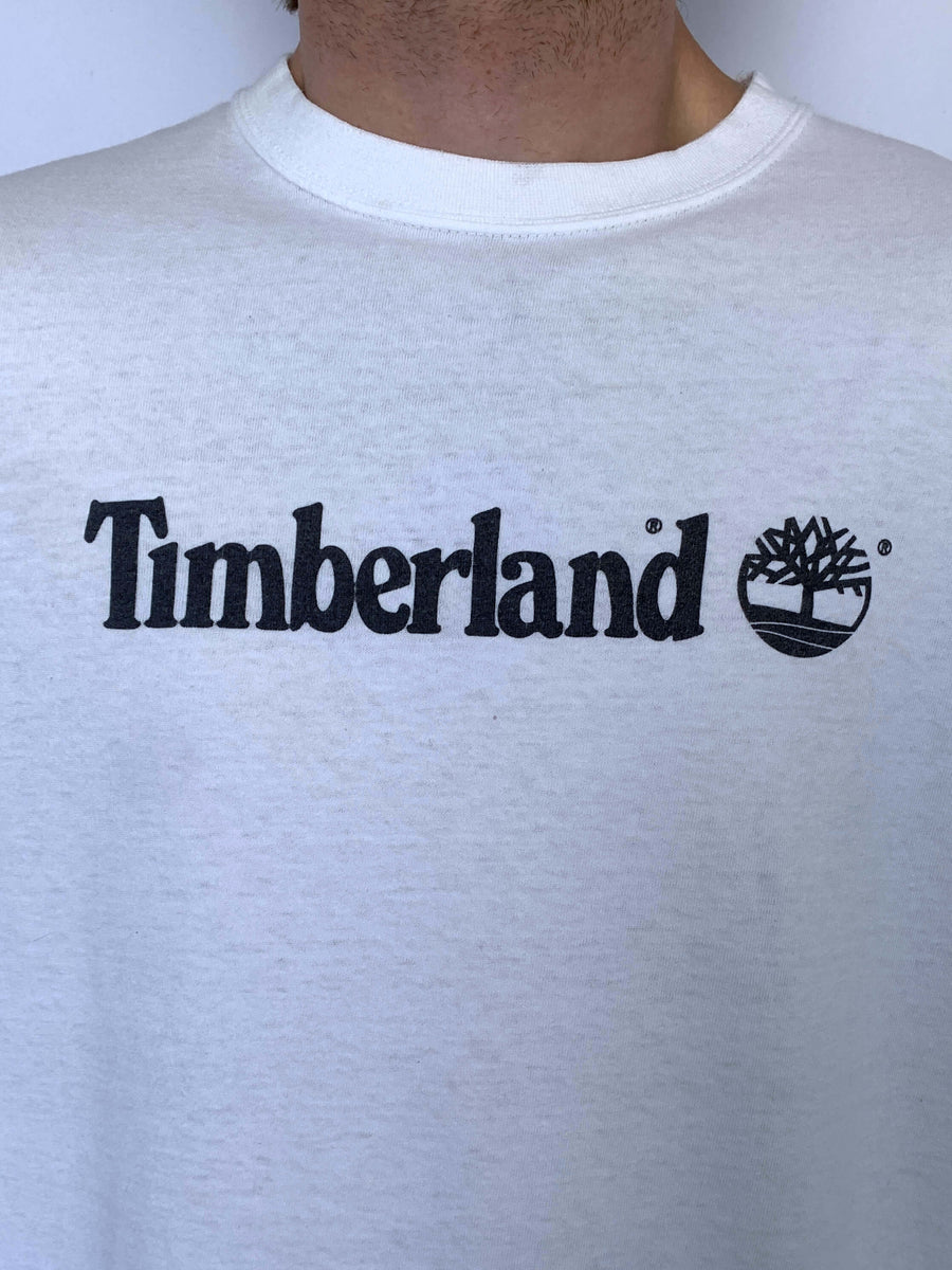 VINTAGE TIMBERLAND FRONT HIT TEE - L/XL