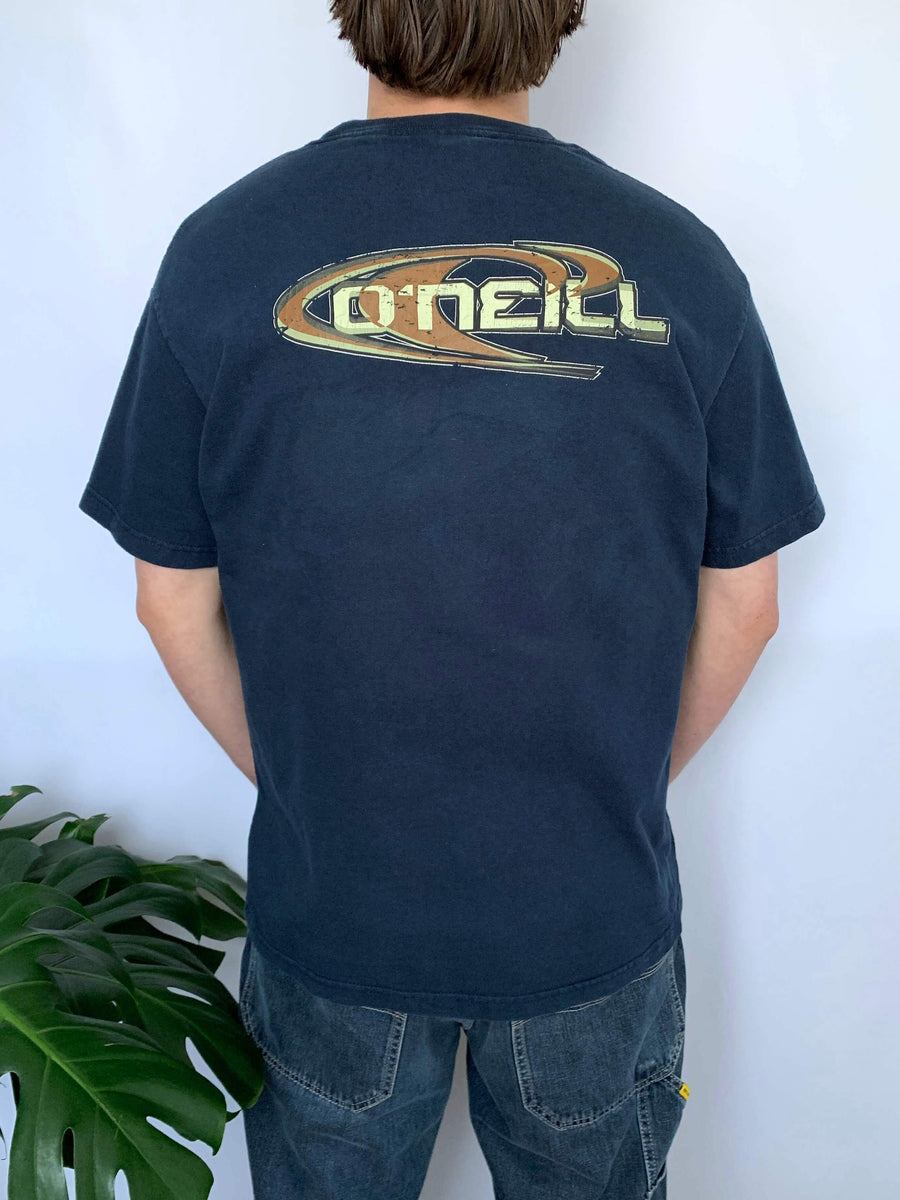 VINTAGE O'NEILL SPELLOUT/LOGO TEE - L