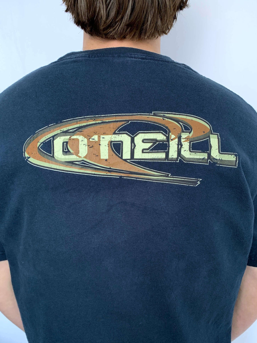 VINTAGE O'NEILL SPELLOUT/LOGO TEE - L