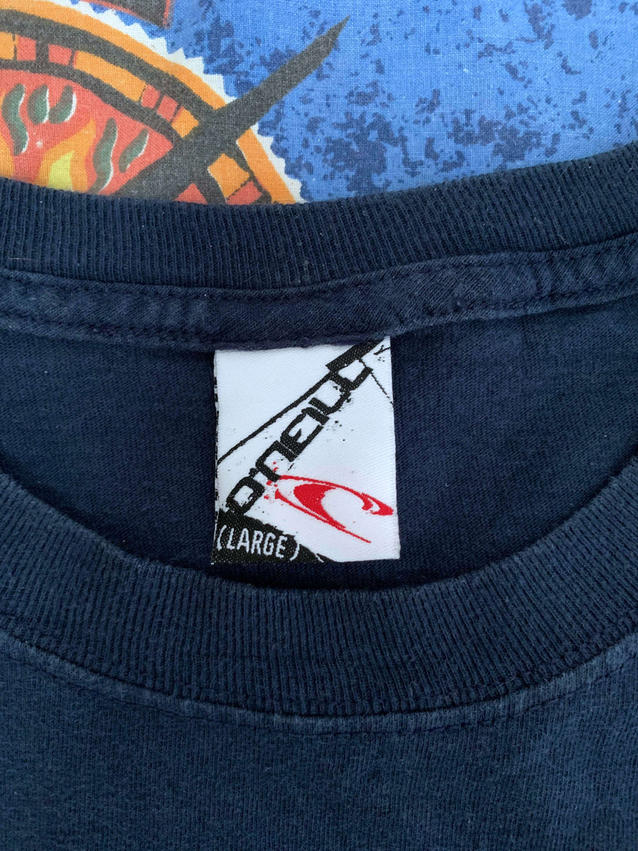 VINTAGE O'NEILL SPELLOUT/LOGO TEE - L