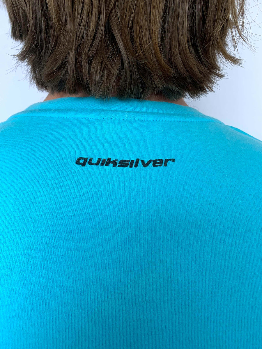 VINTAGE QUIKSILVER FRONT HIT TEE - XL