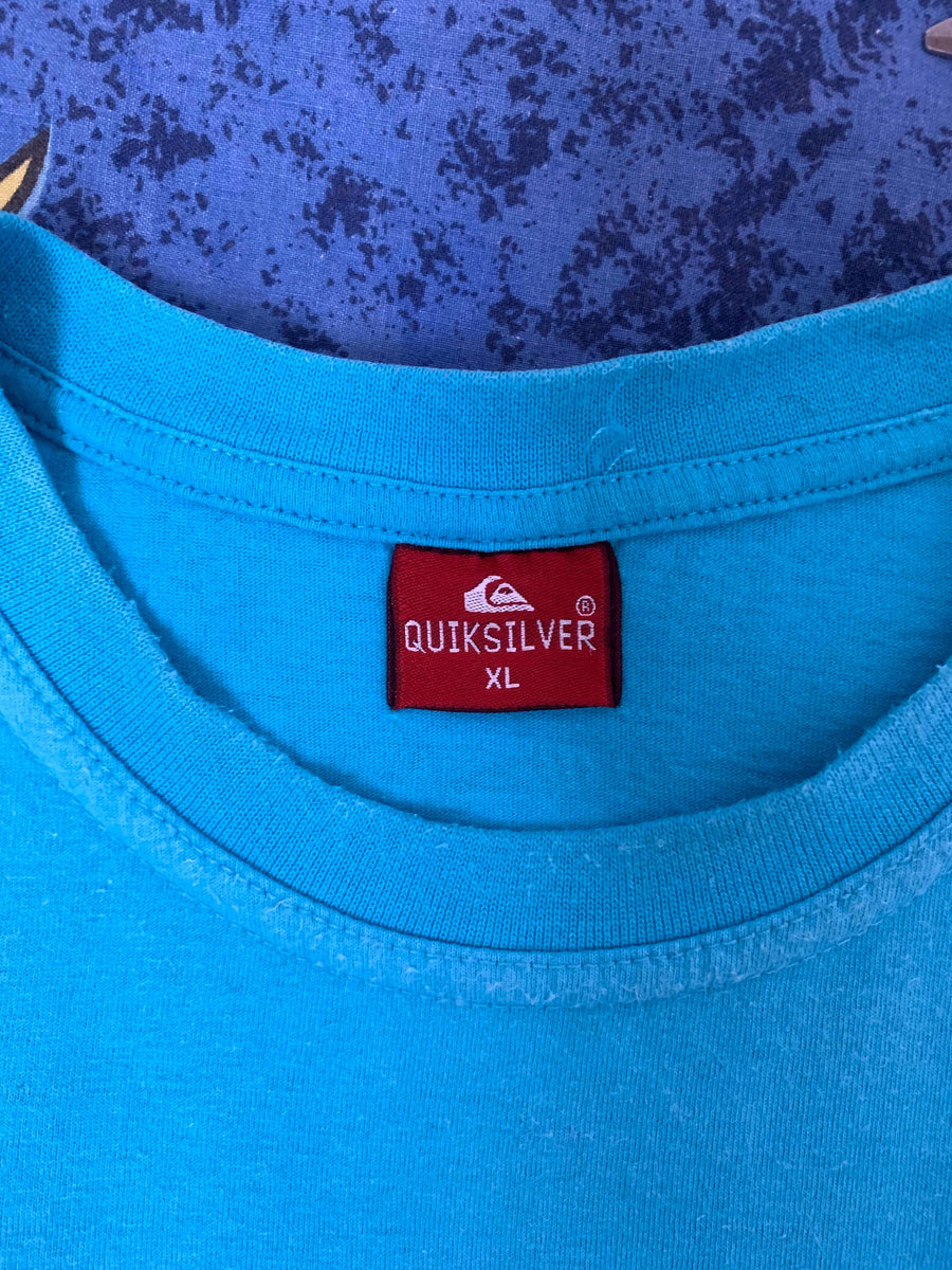 VINTAGE QUIKSILVER FRONT HIT TEE - XL