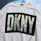 VINTAGE DKNY HUGE SPELLOUT CREWNECK