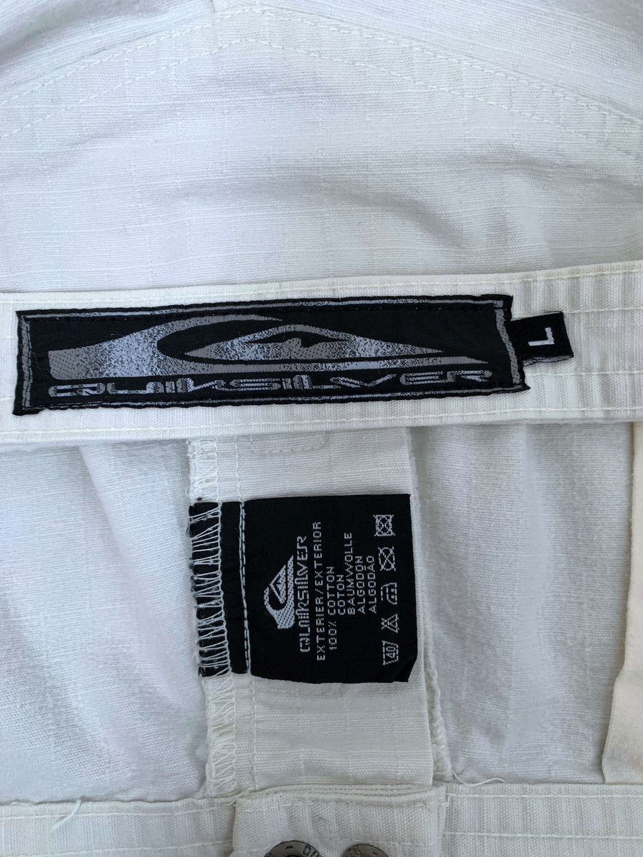 90S QUIKSILVER LOGO SHORTS - W33*