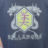 RARE FADED VINTAGE BILLABONG DRAGON TEE - L