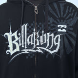BAGGY OLD SCHOOL BILLABONG ZIP UP HOODIE - XL