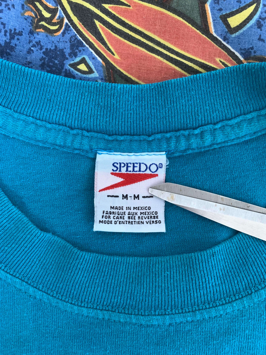 1998 SPEEDO WAVE GRAPHIC TEE - M