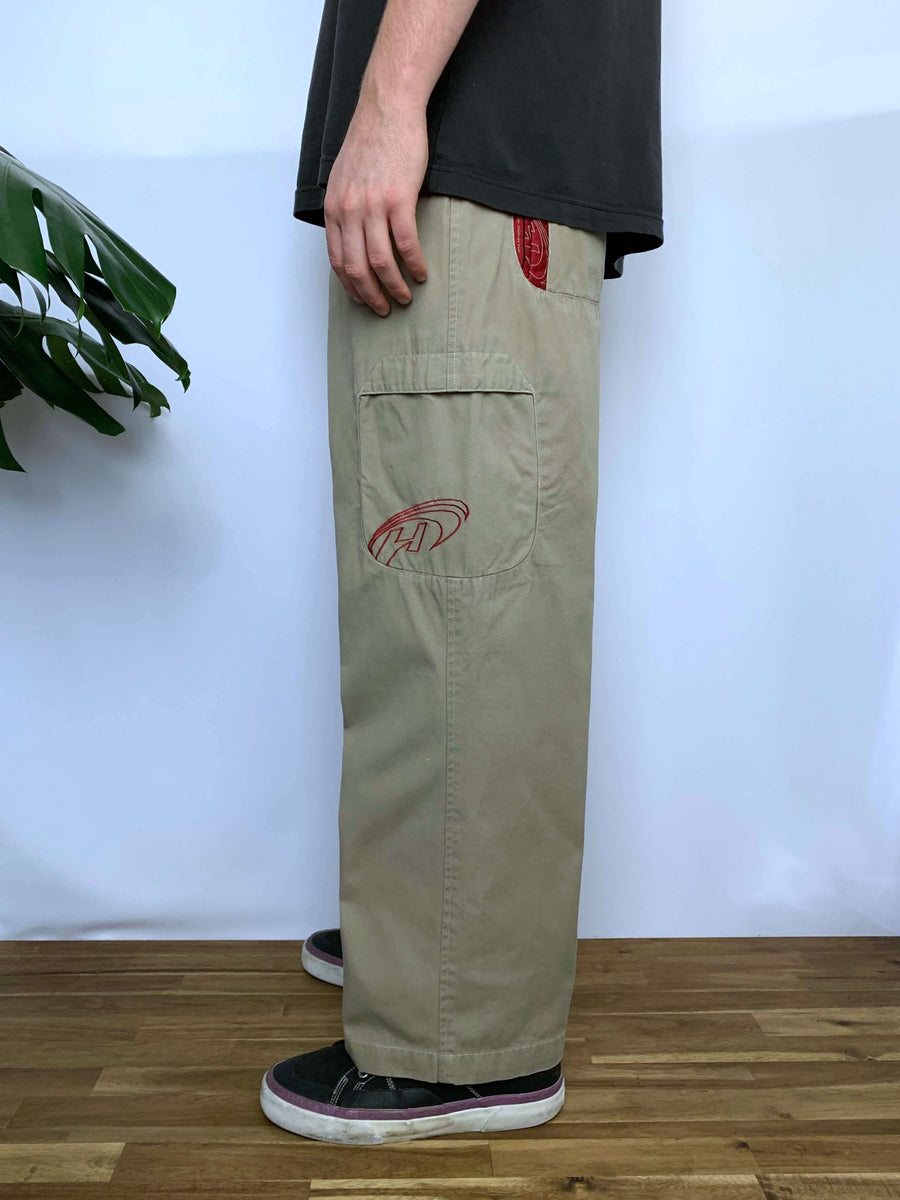 VINTAGE PIPING HOT CARGO PANTS - W32/33
