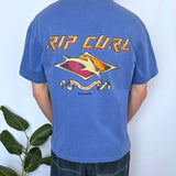 RARE FADED 90S RIP CURL DOLPHIN TEE - M