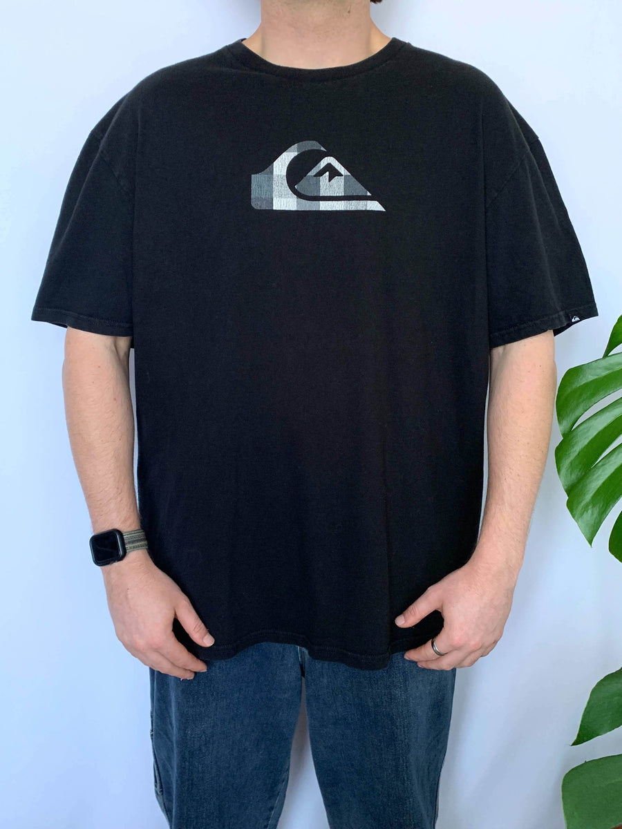 VINTAGE QUIKSILVER BIG LOGO TEE - XL