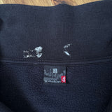 FADED VINTAGE QUIKSILVER ZIP-UP SWEATSHIRT - L