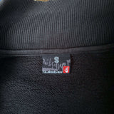 FADED VINTAGE QUIKSILVER ZIP-UP SWEATSHIRT - S