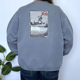 FADED VINTAGE QUIKSILVER SKATE CREWNECK - XS/10
