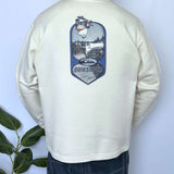 VINTAGE QUIKSILVER OMAR HASSAN SKATE CREWNECK - M