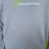 VINTAGE BILLABONG EMBROIDERED TRI-TONE HOODIE - M
