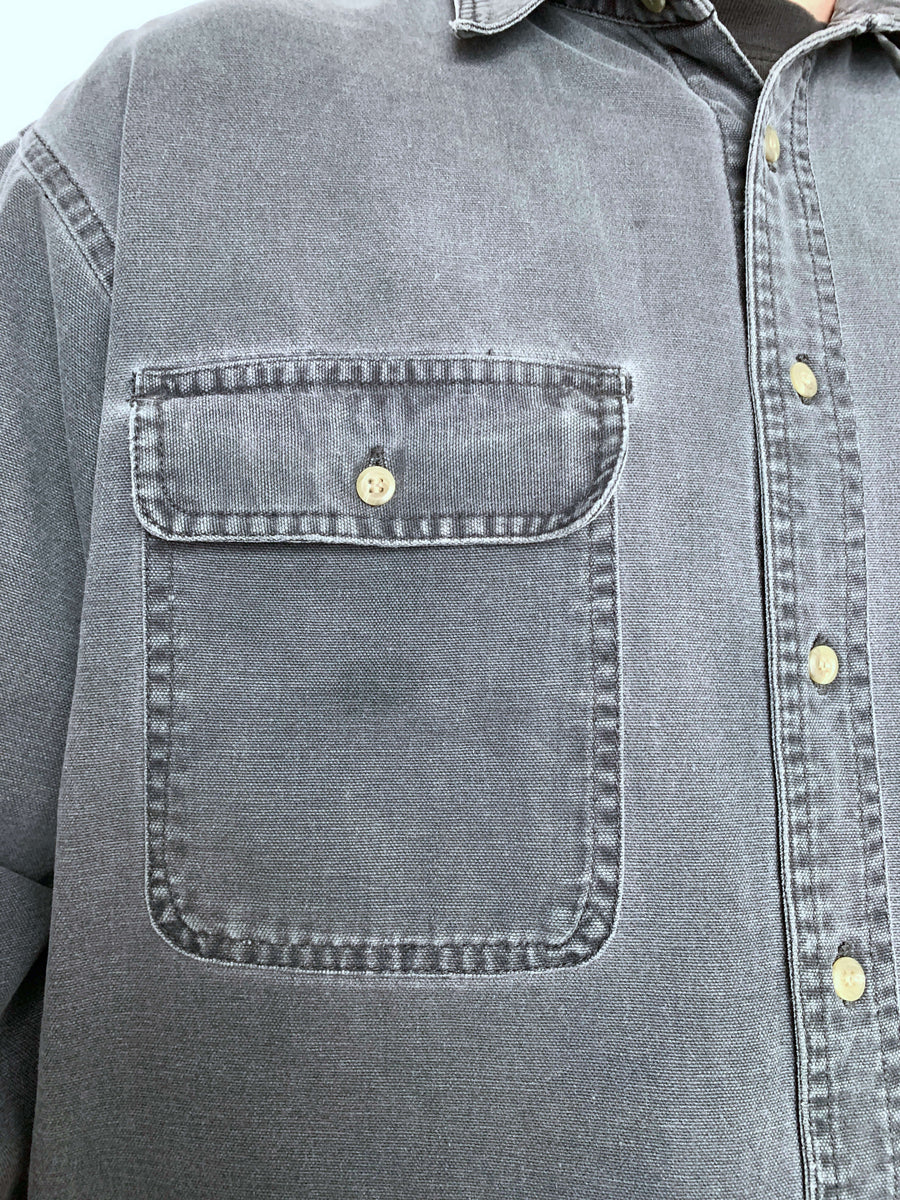FADED VINTAGE COLUMBIA OVERSHIRT - M