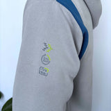 VINTAGE BILLABONG EMBROIDERED TRI-TONE HOODIE - M