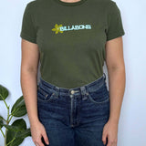 VINTAGE BILLABONG GRAPHIC BABY TEE - 10/12