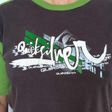 VINTAGE QUIKSILVER TWO-TONE TEE - 10