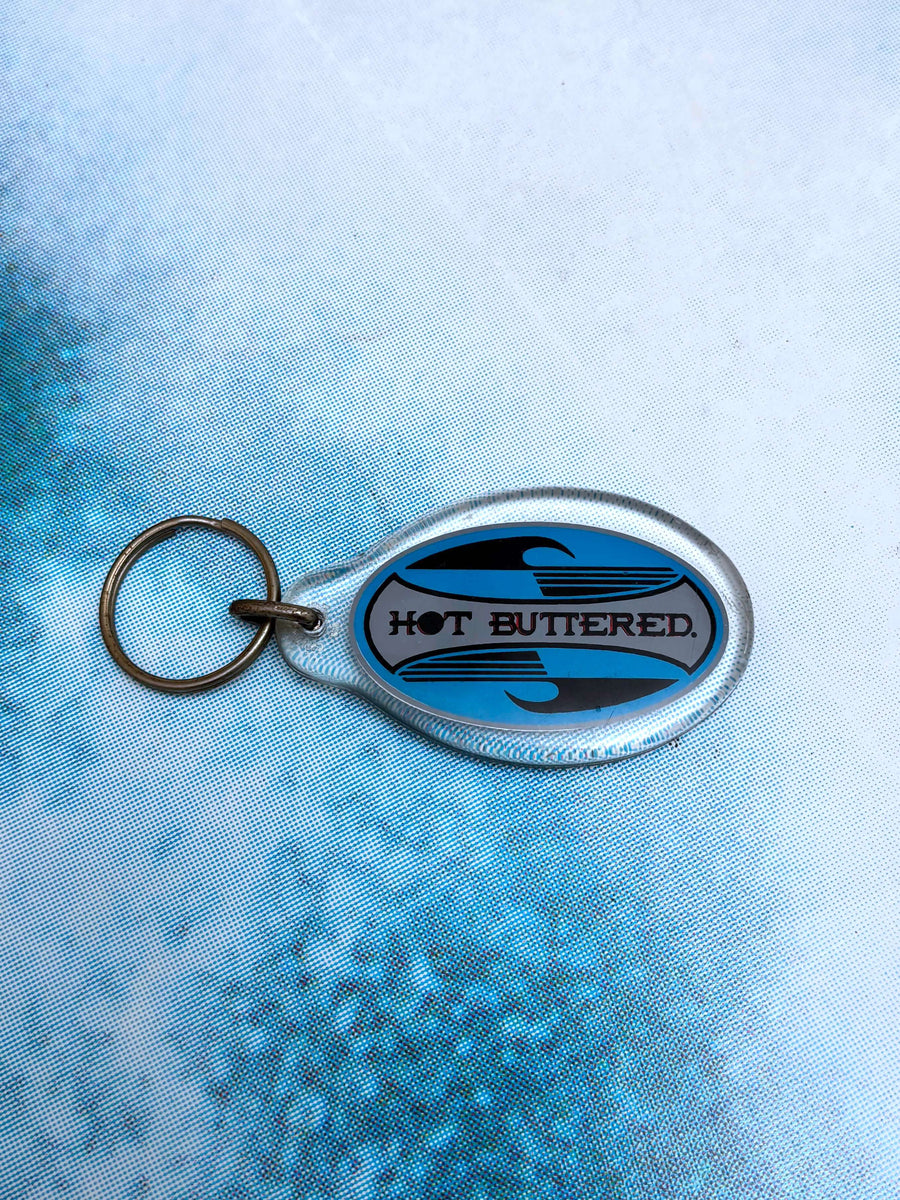 VINTAGE HOT BUTTERED SURF KEYCHAIN