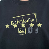 2003 QUIKSILVER FRONT HIT LONG SLEEVE TEE - M