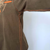 VINTAGE QUIKSILVER LONG SLEEVE POLO - M