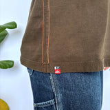 VINTAGE QUIKSILVER LONG SLEEVE POLO - M