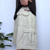VINTAGE QUIKSILVER CARGO SHORTS - 32/33"