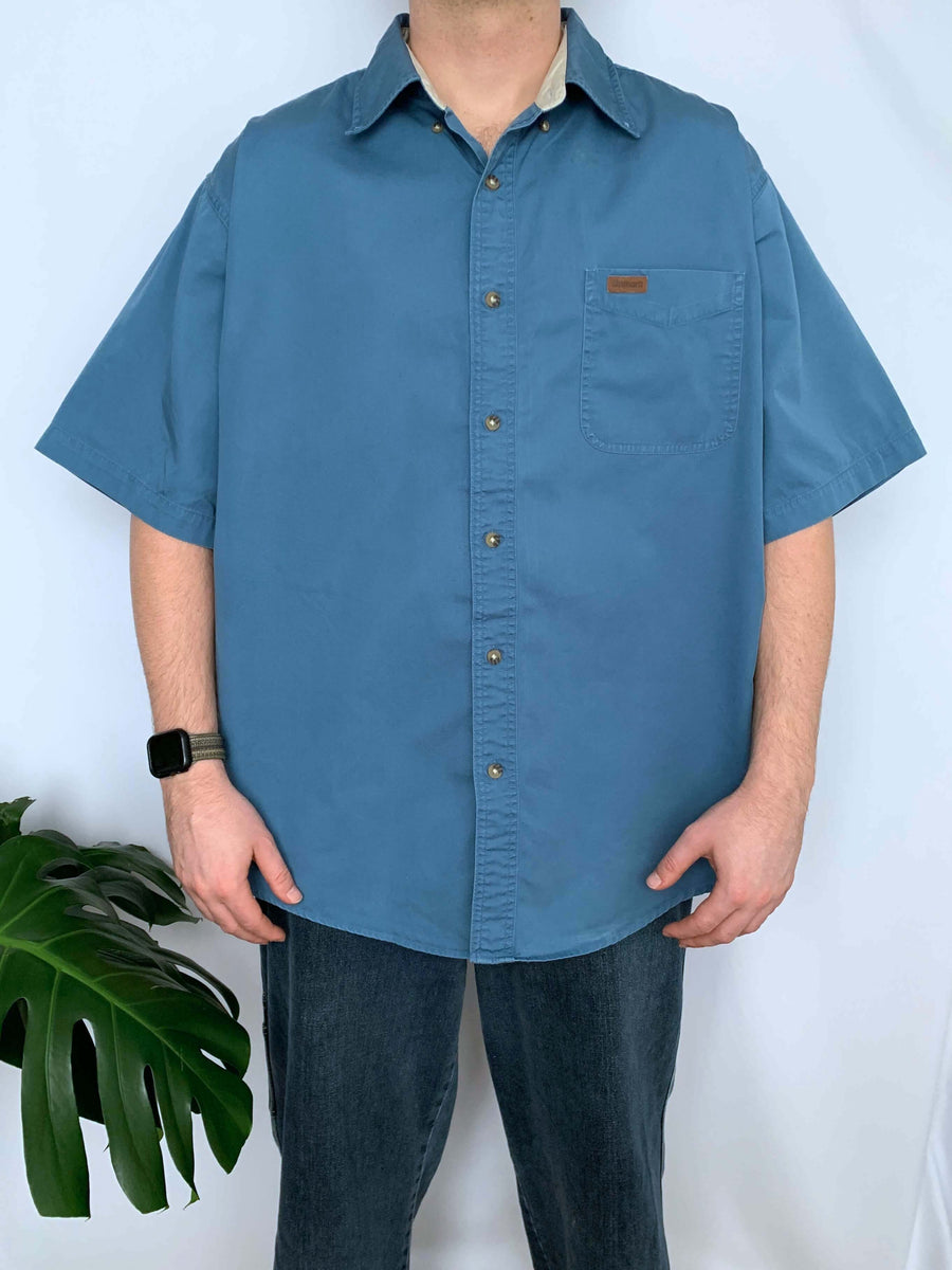 VINTAGE CARHARTT BUTTON UP - XL